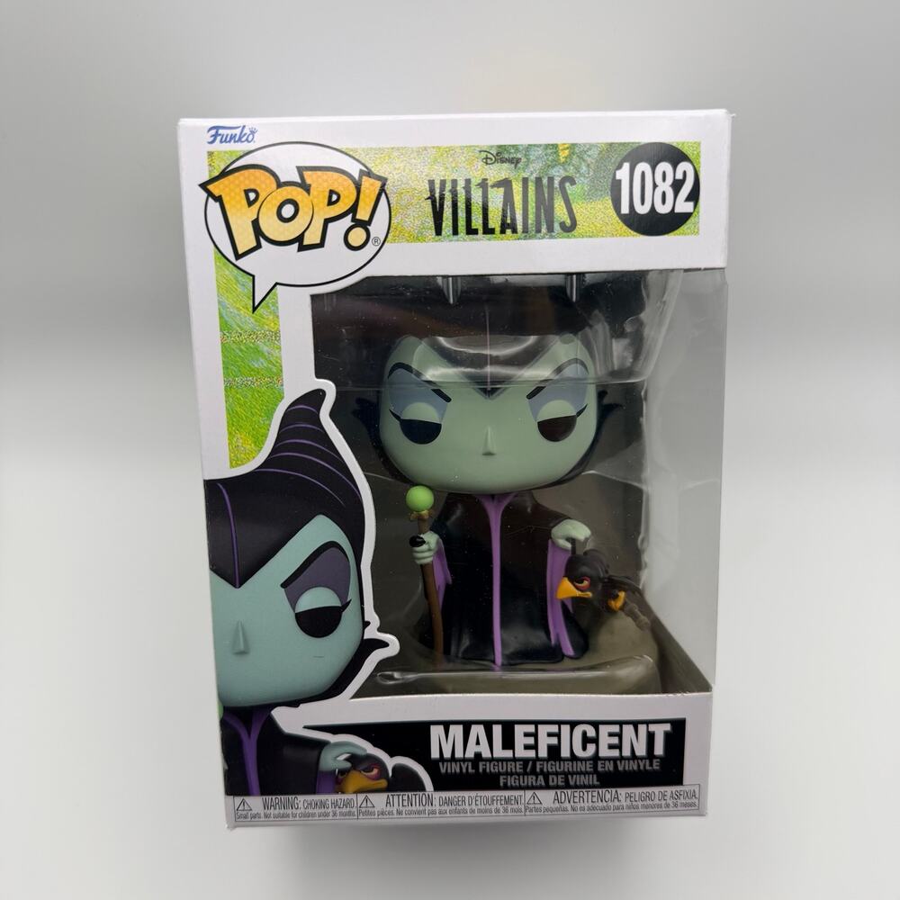 Funko Pop Disney Villains Maleficent with Diablo #1082 Vinyl Figure